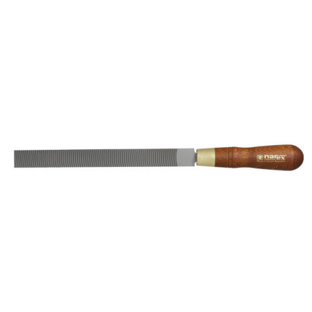 Milled-tooth file with curved teeth 300 mm