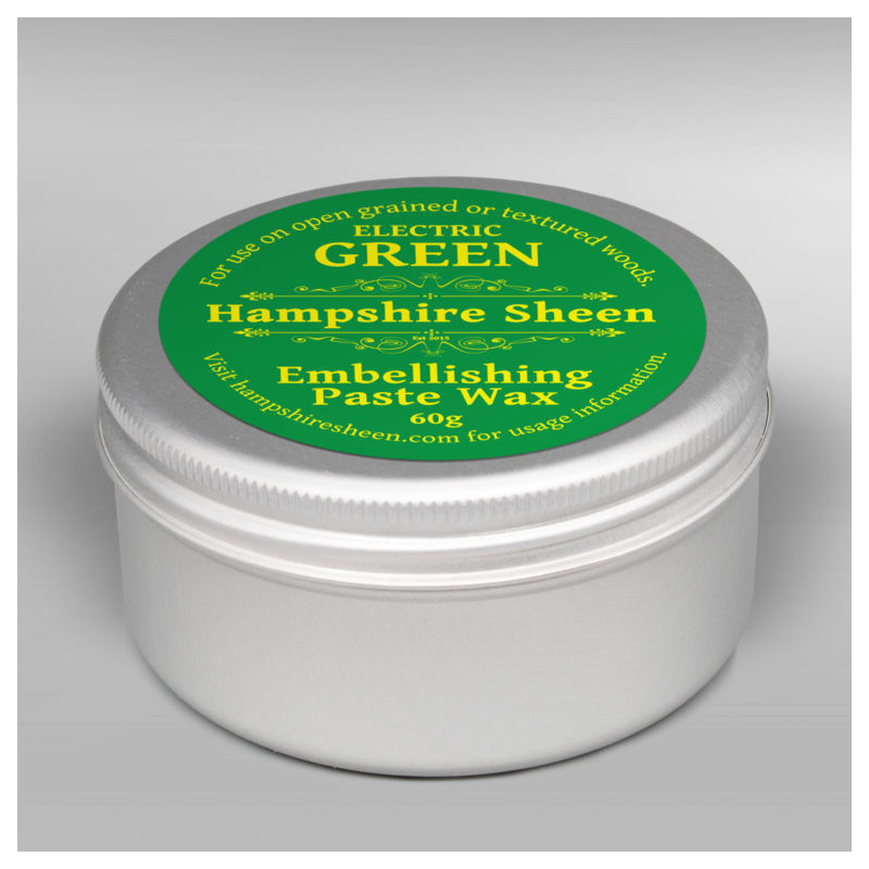 60g Hampshire Sheen Electric Green Embellishing Wax