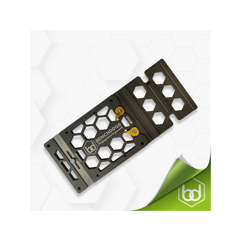 Vinkelanslag för styrskena MK2 Rail Square - DeWalt 1 Yellow