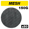 Mesh Random Orbital Sanding Disc 50pc 150mm 150 grit