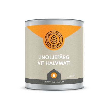 Linseed oil paints White HM 0,5 Liter