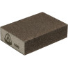 Abrasive block, abrasive sponge for Paint, Varnish, Filling compound, Wood - 120 grit