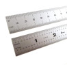 Stainless Steel Rule Hard Chrome Finish H-201E 60 cm/24"