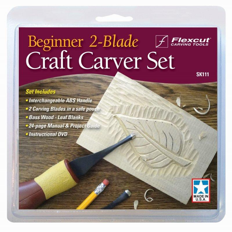 Beginner 2-Blade Craft Carver Set