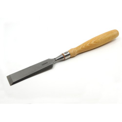 Bevel edge chisel with long handle, RICHTER 1 1/2 tum (38 mm)