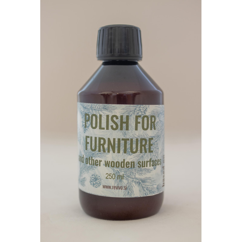 POLISH for furniture and other wooden surfaces (coated and uncoated) 250ml