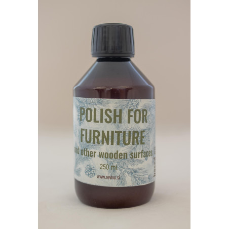 POLISH for furniture and other wooden surfaces (coated and uncoated) 250ml