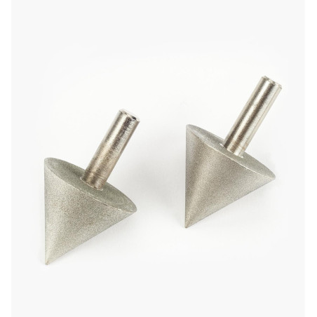 Large Cone Sharpeners for Premium Hollow Mortise Chisels & Bits