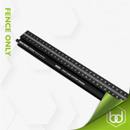 Metric Right hand side support fence 1000mm (Fence Only)