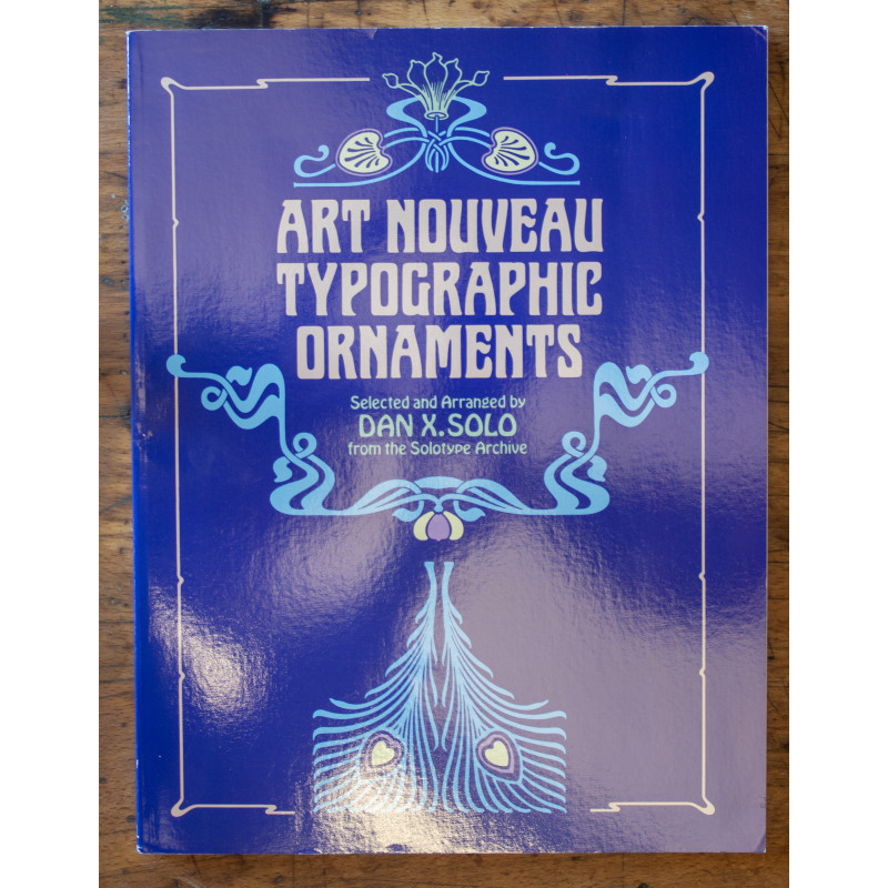 Art Nouveau Typographic Ornament