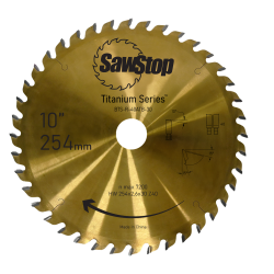 SawStop Titanium Series 40-Tooth Combination Table Saw Blade