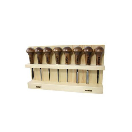 Set of graving chisels, PROFI 8-pc