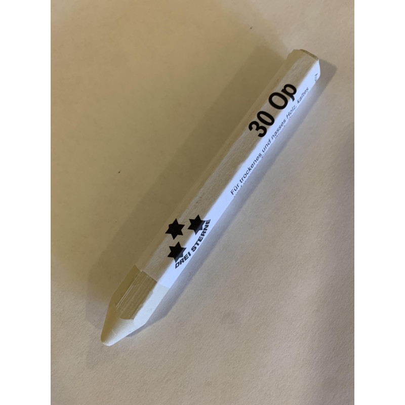 Drei Sterne Oil Marking Chalk - White