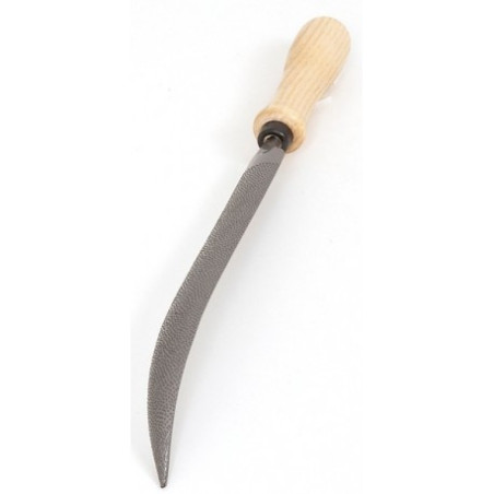 Curved rasp (outside) 6 grain - 300mm