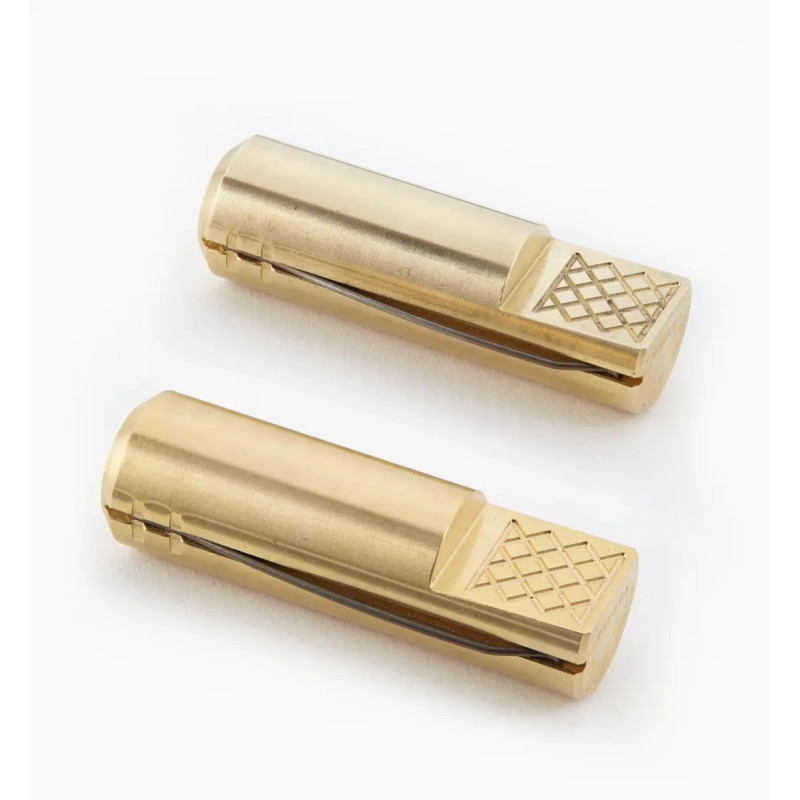 Bänkhakar, kort modell, runda, 2 3/8" Bench Pups