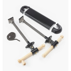 Standard Twin Screw Vise (incl. cover 16 7/8" centers)