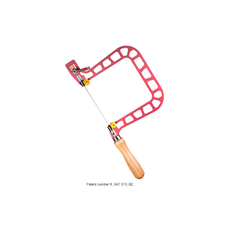 5" Mk.III Hand Saw with Lever Tension and Swivel Blade Clamps - 125.005CS