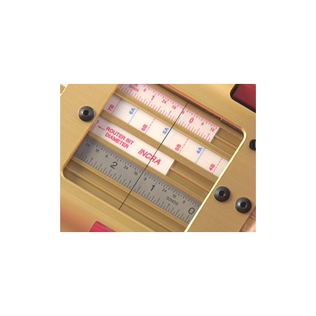 Incra Lexan Inch Scale - 16-0"