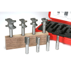 INCRA Router Bit Sets - HingeCrafter 8-Piece Set