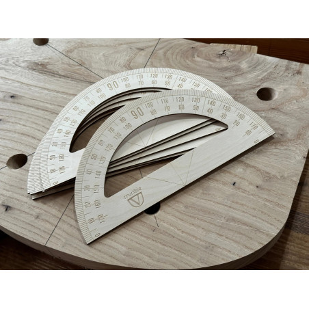 Crucible Big Protractor Wood