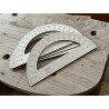 Crucible Big Protractor Wood