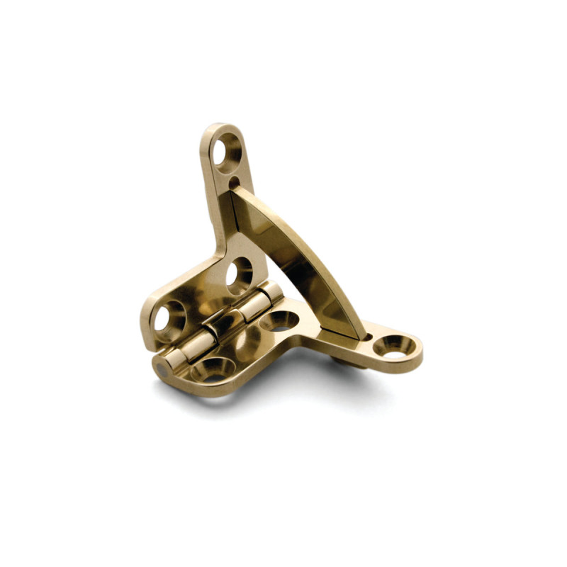 HD-638 brass quadrant hinge