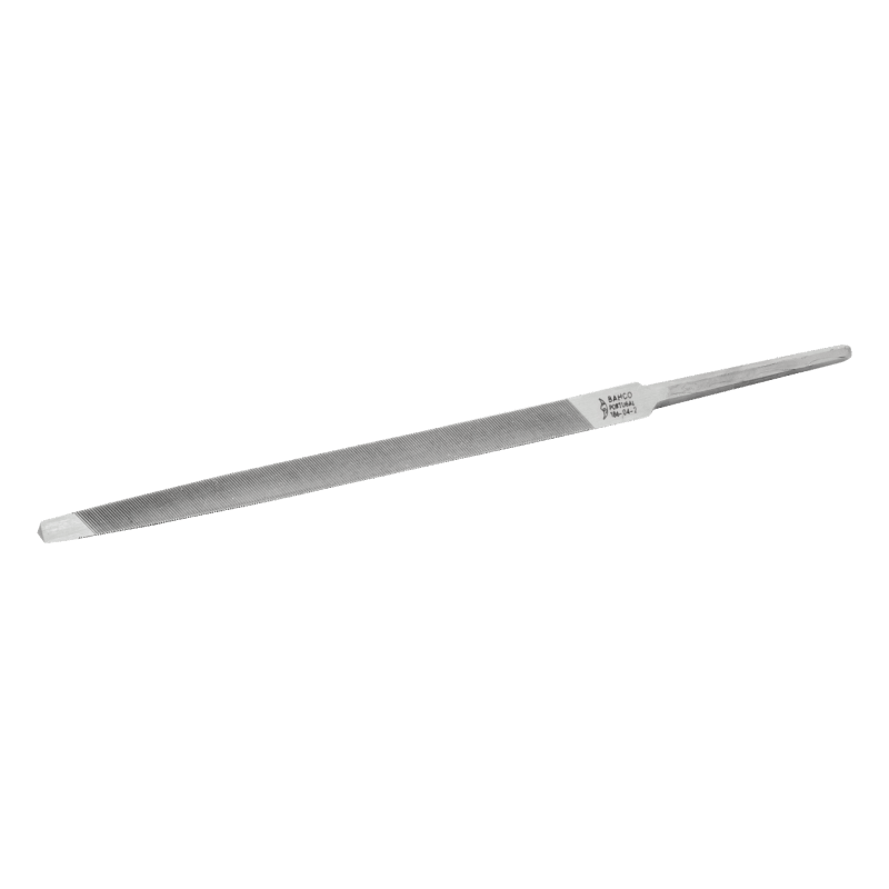 Slim Taper Saw Files Second Cut Unhandled 7"