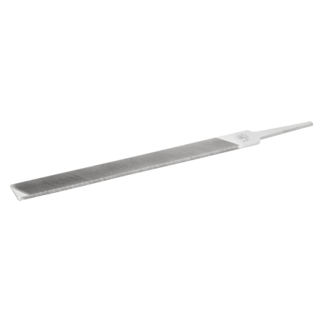 Oskaftad flat skärpfil med en rund kant och grov huggning 10"