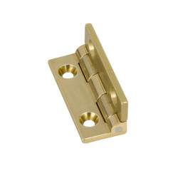 JB-102 brass square knuckled stopphinge