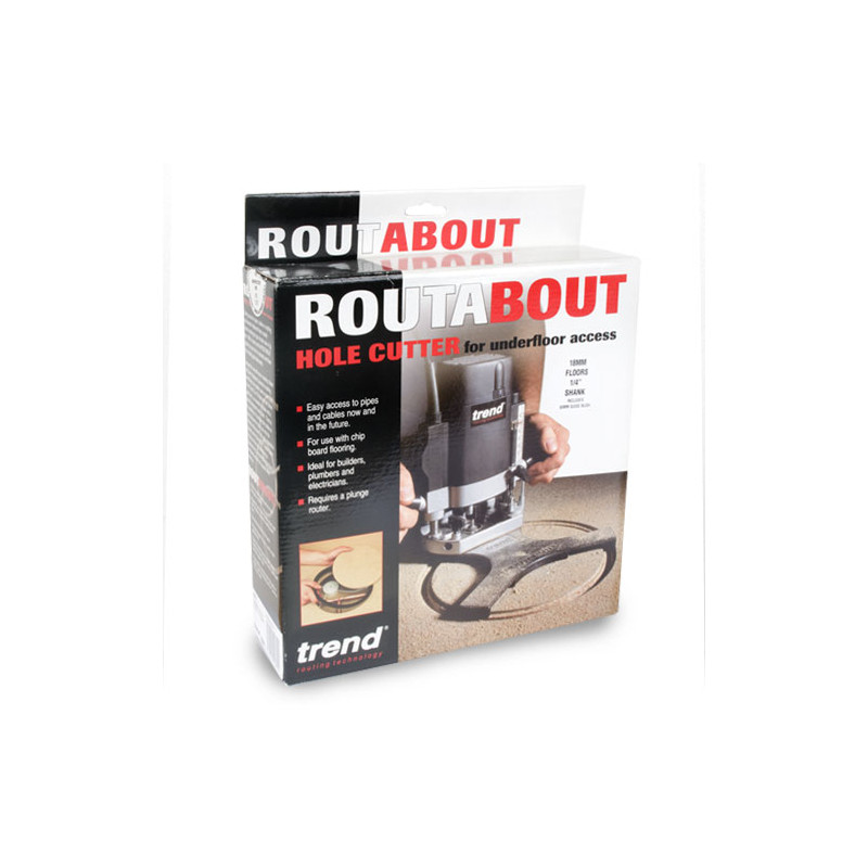 Routabout Jig 18mm x 1/4" Shank