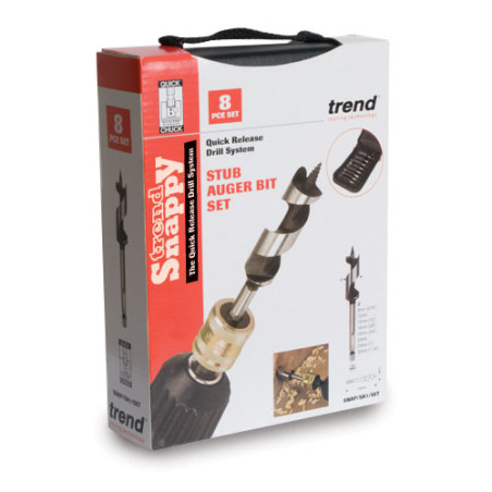 Trend Snappy Stub Auger set 8 piece