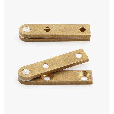 Lee Valley Brass Straight Knife Hinges 5/16" x 1 1/2" x 3/32"