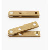 Lee Valley Brass Straight Knife Hinges 5/16" x 1 1/2" x 3/32"