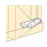 Lee Valley Brass Straight Knife Hinges 7/16" x 1 7/8" x 1/8"