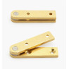 Lee Valley Brass Straight Knife Hinges 7/16" x 1 7/8" x 1/8"