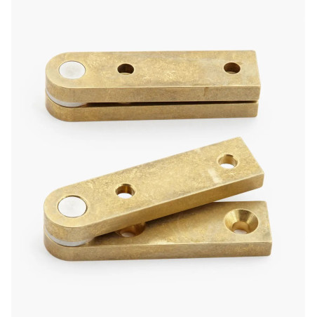 Lee Valley Brass Straight Knife Hinges 1/2" x 2" x 3/16"