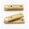 Lee Valley Brass Straight Knife Hinges 1/2" x 2" x 3/16"