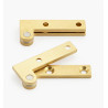 Lee Valley Brass Double-Offset Knife Hinges 5/8" x 1 1/2" x 3/32"