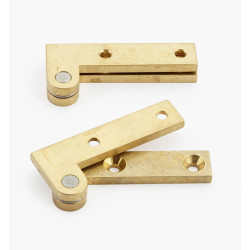 Lee Valley Brass Double-Offset Knife Hinges 3/4" x 1 3/4" x 1/8"
