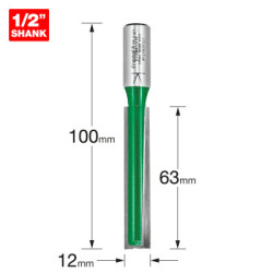 Two flute cutter 12mm diameter