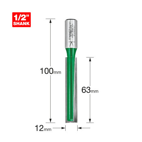 Two flute cutter 12mm diameter