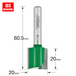 Two Flute Cutter 20.0mm diameter