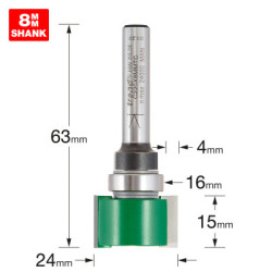 Intumescent cutter 15mm x 24mm