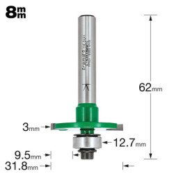 Slotting 3.0mm cut x 31.8mm diameter