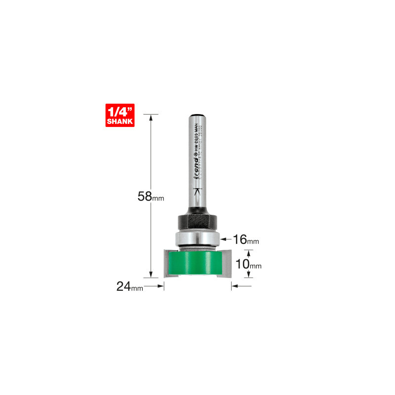 Intumescent cutter 10mm x 24mm