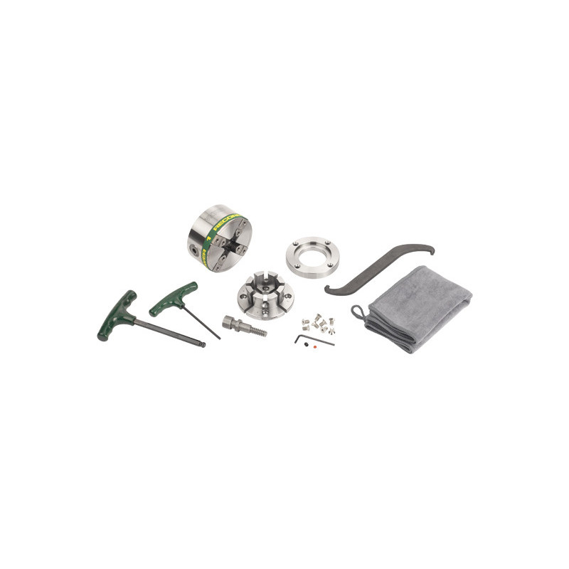 Victory Chuck - M33 DT Body, Modular 50mm Jaw, Faceplate Ring & Woodscrew
