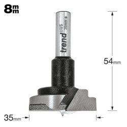 Cylindrical boring bit 35mm WS