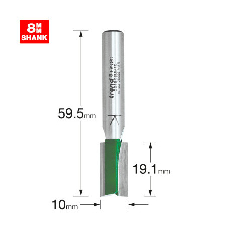 Two Flute Cutter 10mm diameter