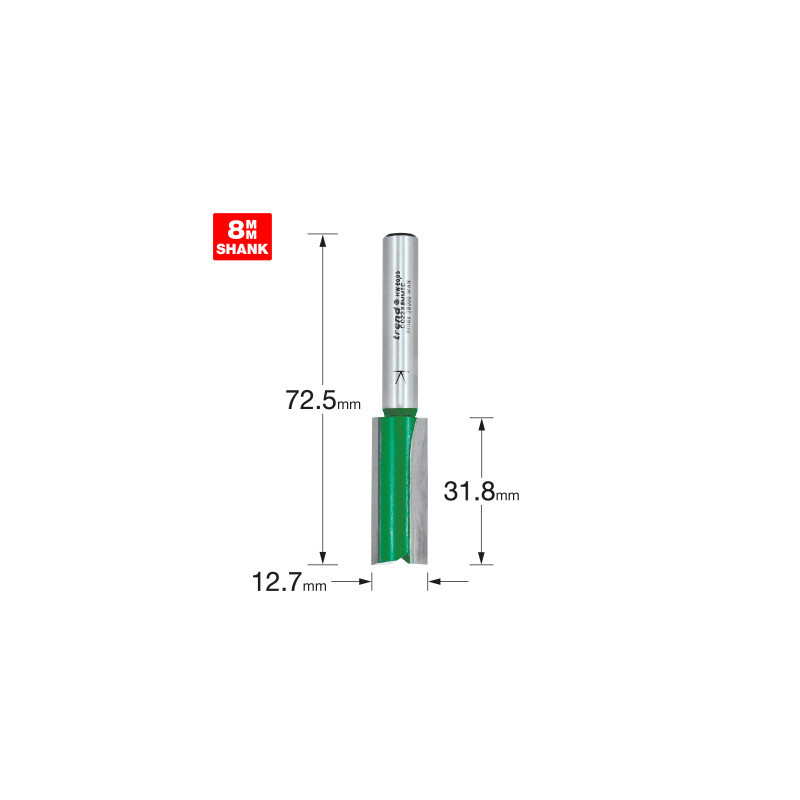 Two Flute Cutter 12.7mm diameter