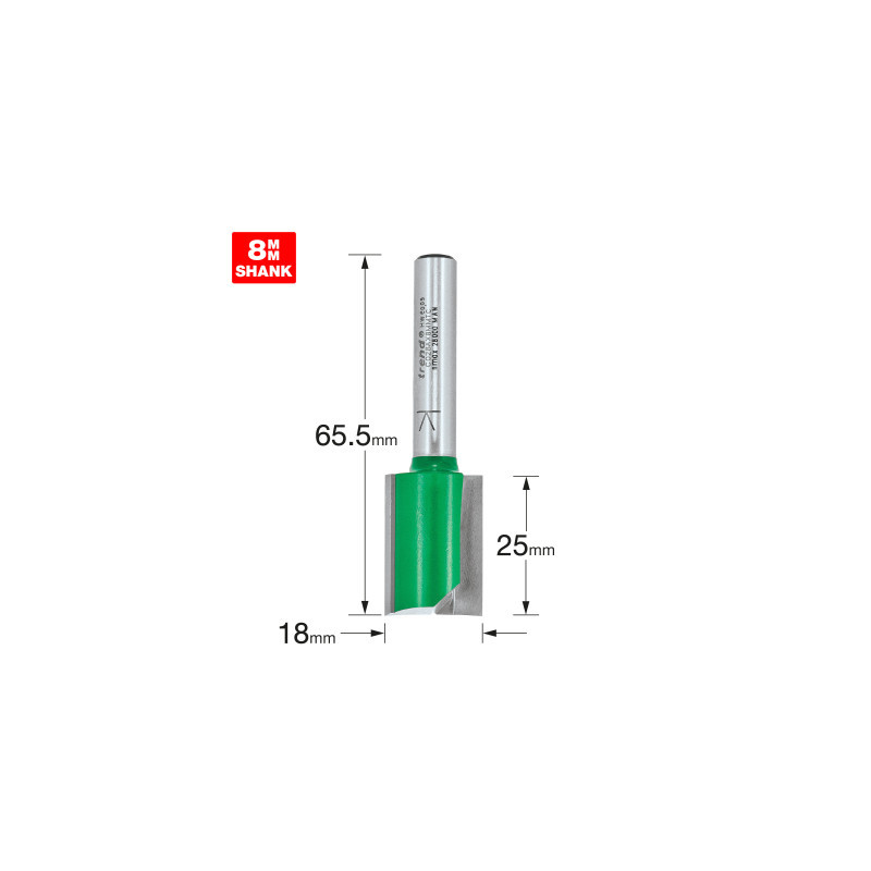 Two Flute Cutter 18.0mm diameter